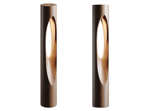 スクープLEDボラード 3Dモデル