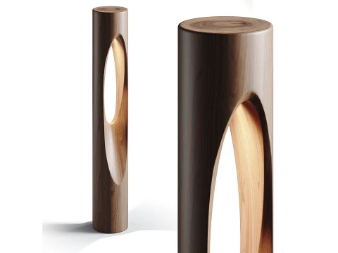 スクープLEDボラード 3Dモデル