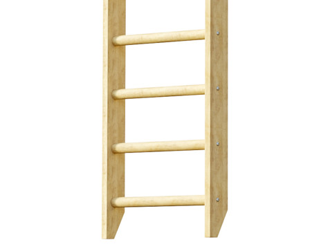 Tembok Swedia dengan Horizontal Bar Sport 1-220 Model 3D