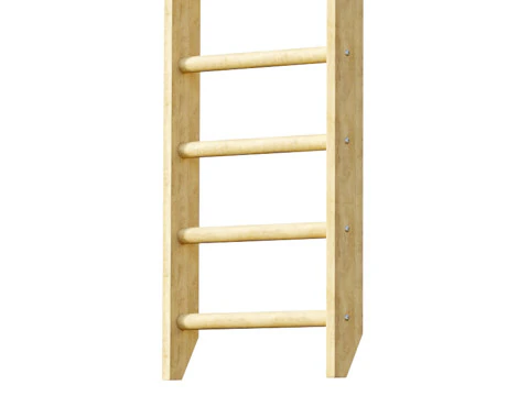 क्षैतिज बार स्पोर्ट 1-220 के साथ स्वीडिश दीवार 3D मॉडल