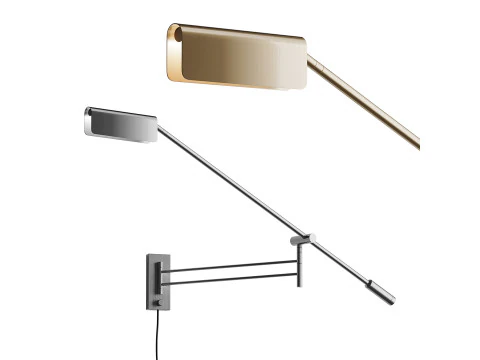 Table Lamp Phili 3D Model