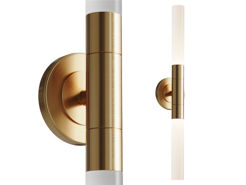 Aplique Doble Thadeo Modelo 3D