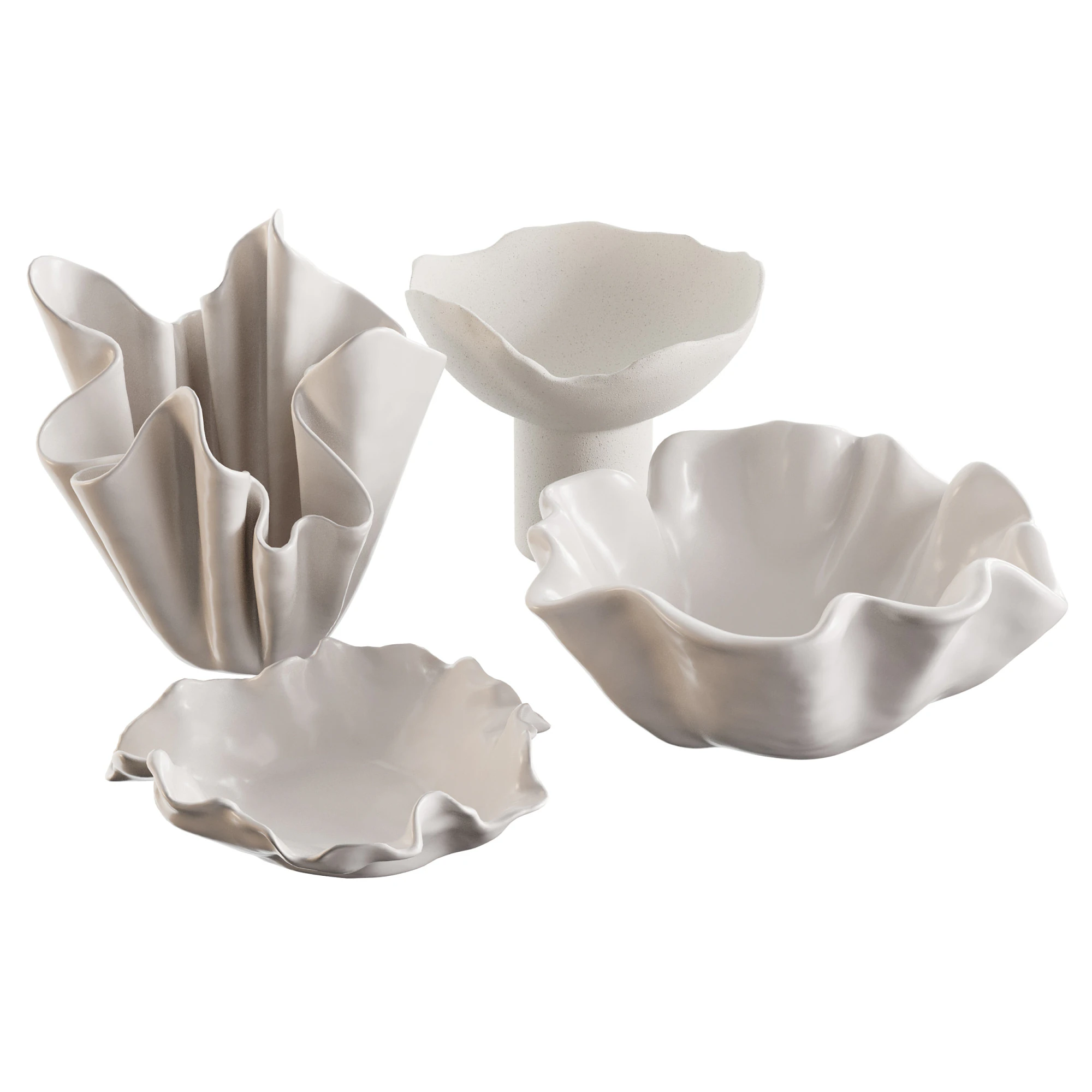 花瓶セット 3 3Dモデル .c4d .max .obj .3ds .fbx .stl .blend