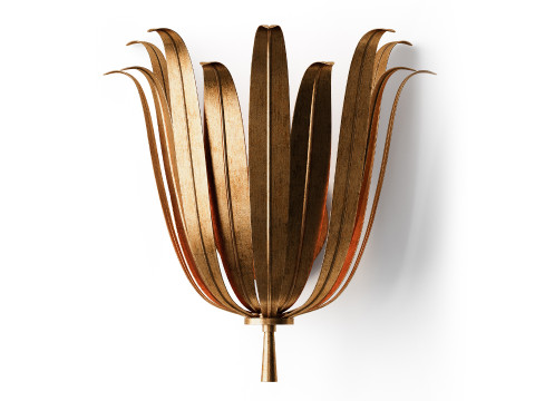 Vicenzio Leaf Wandleuchte 3D Modell