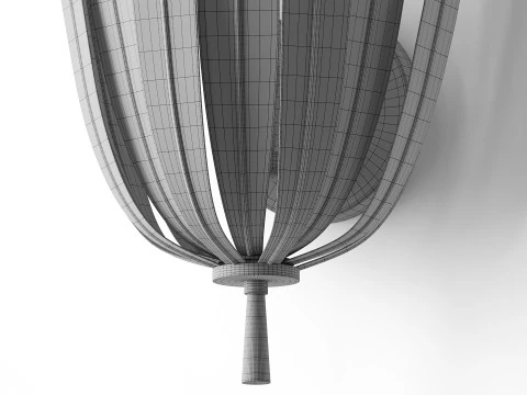 Applique Foglia Vicenzio Modello 3D