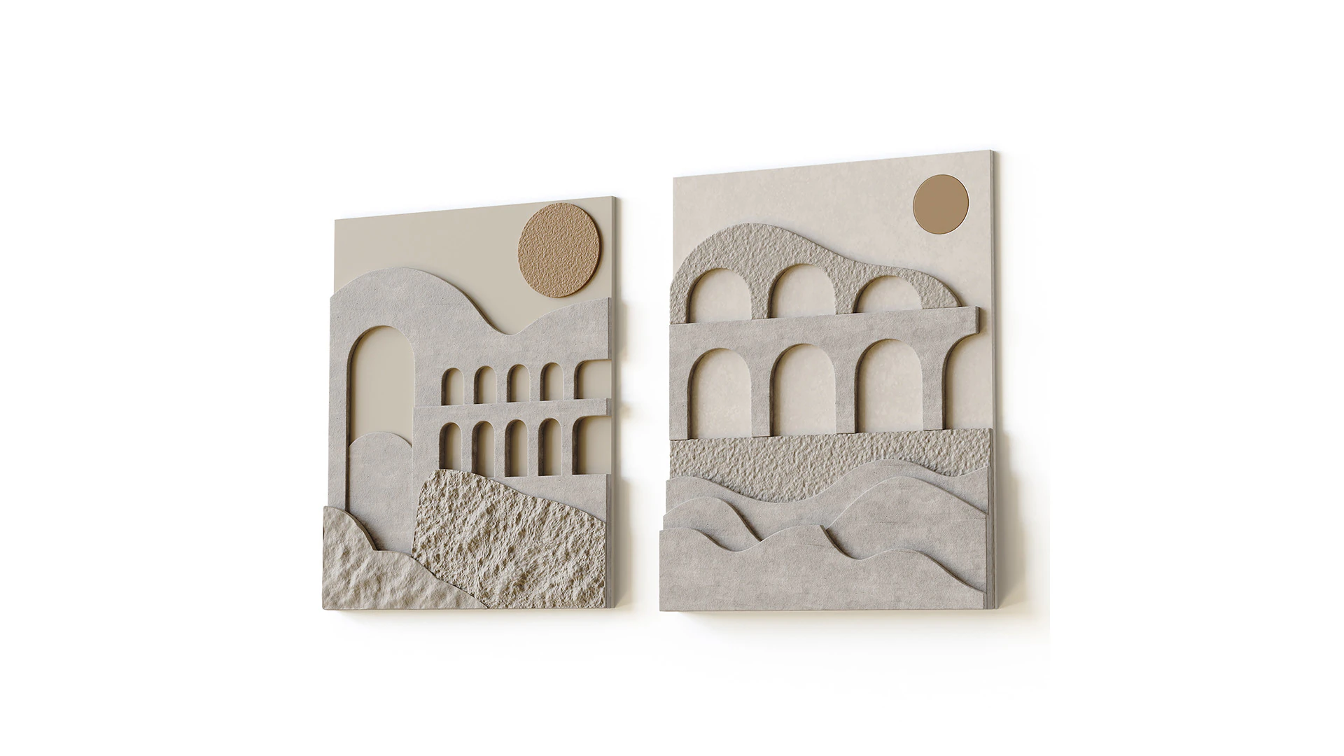 3D壁画 3Dモデル .c4d .max .obj .3ds .fbx .stl .blend