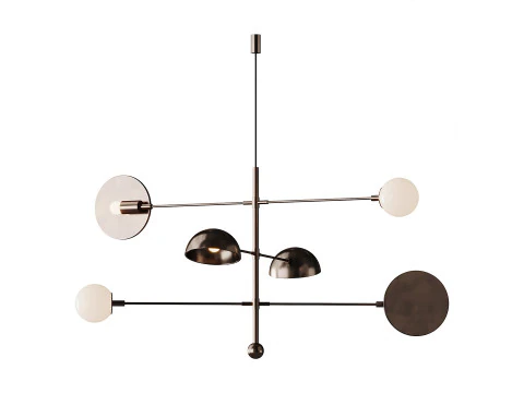 101 Copenhagen Sahn Chandelier 3D Model