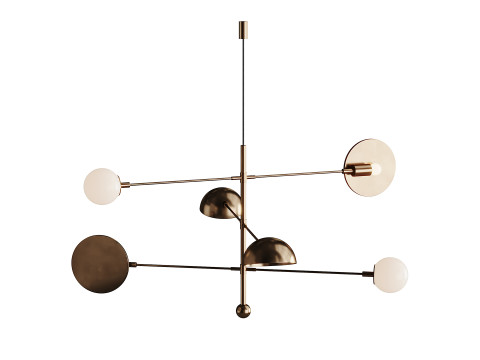 101 哥本哈根萨恩枝形吊灯 3D 模型