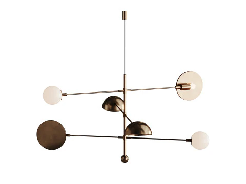 101 Copenhagen Sahn Chandelier 3D Model