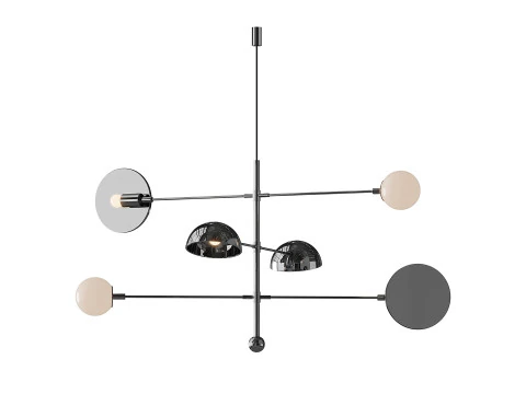 101 Copenhagen Sahn Chandelier 3D Model
