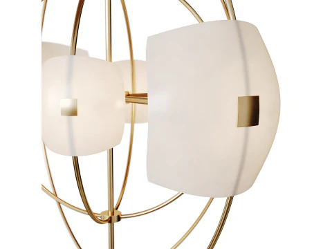 Astra Orb Large Pendant light 3D Model