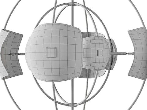 Astra Orb Large Pendant light 3D Model