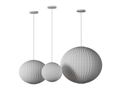 Ball Pendant light 3D Model