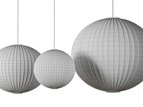 Ball Pendant light 3D Model