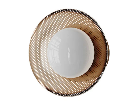 Bezel Sconce Wall lamp 3D Model