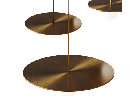 Bola Disc Pendant light 3D Model