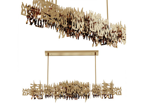 Линейный подвесной светильник Brutus 3D Модель