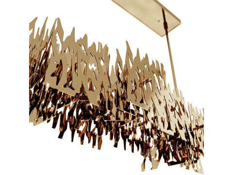 Линейный подвесной светильник Brutus 3D Модель