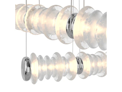 Cairn Linear LED Pendant light 3D Model