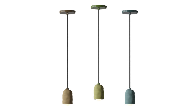 Ceramiczna lampa wisząca typu Spot Model 3D .c4d .max .obj .3ds .fbx .stl .blend 