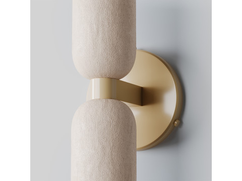 Керамічне настінне бра 3D Модель