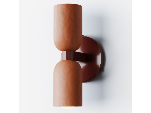 Керамічне настінне бра 3D Модель