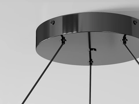 Cerchio Pendant light 3D Model
