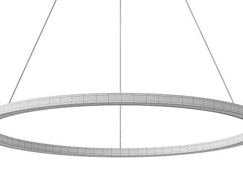 Cerchio Pendant light 3D Model