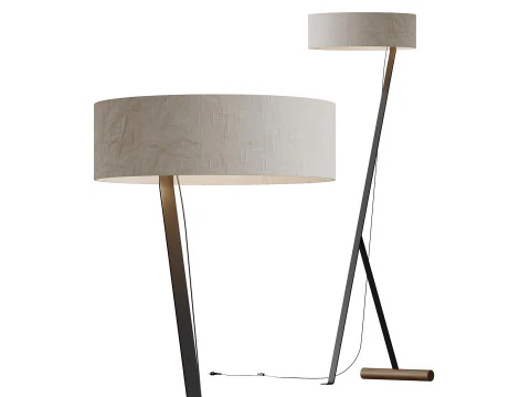 Lampada da terra Chicago Modello 3D