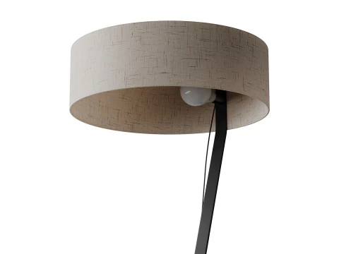 Lampada da terra Chicago Modello 3D