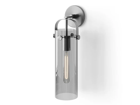 Aplique cil&iacute;ndrico delgado Modelo 3D