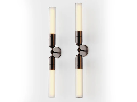 Darby Wandleuchte 3D Modell