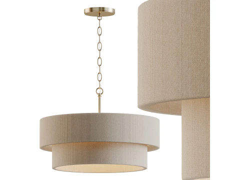 Delaney Dual Mount Pendant 3D Model