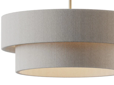 Delaney Dual Mount Pendant 3D Model