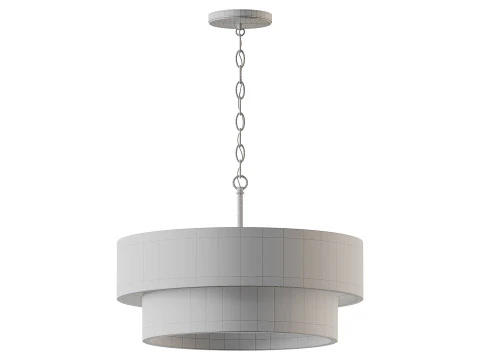 Delaney Dual Mount Pendant 3D Model