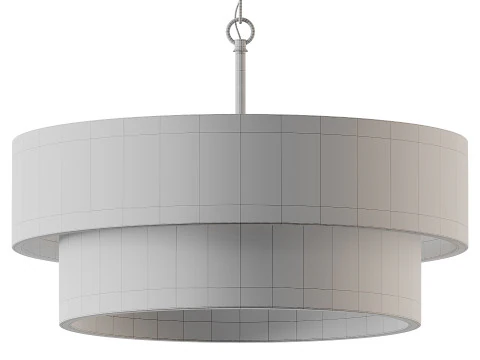 Delaney Dual Mount Pendant 3D Model