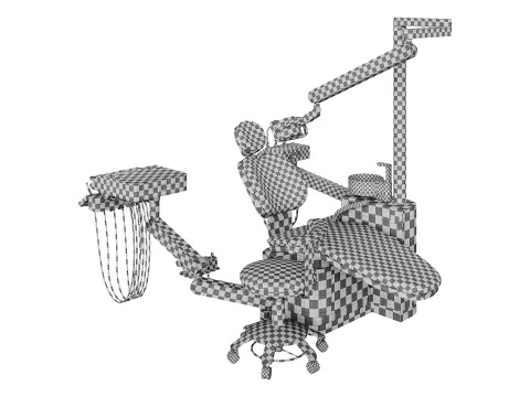 Kursi Gigi Morita Model 3D