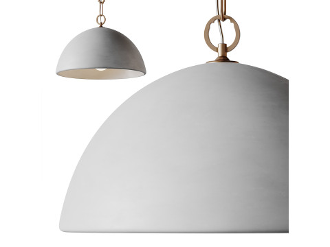 L&aacute;mpara colgante Elliot Wide Dome Modelo 3D