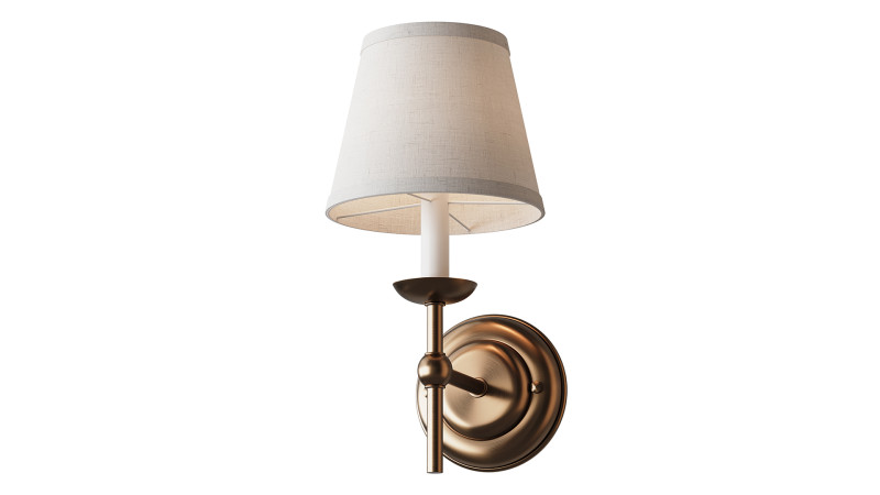 Erin and Ben Co Watkins Bath Sconce 3D Model .c4d .max .obj .3ds .fbx .stl .blend 