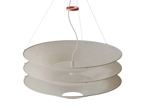 Плавающий подвесной светильник 3D Модель