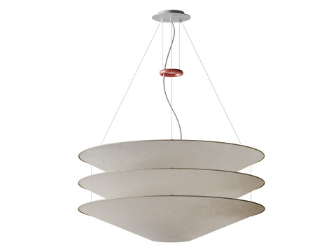 Zwevende hanglamp 3D Model