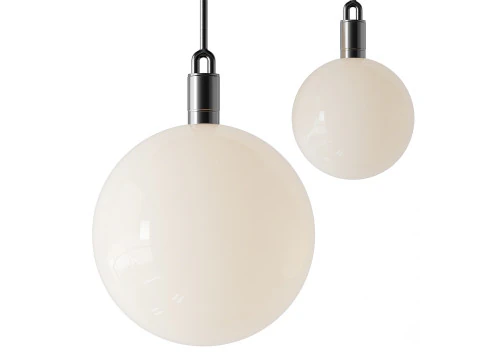Forked Globe Pendant light 3D Model