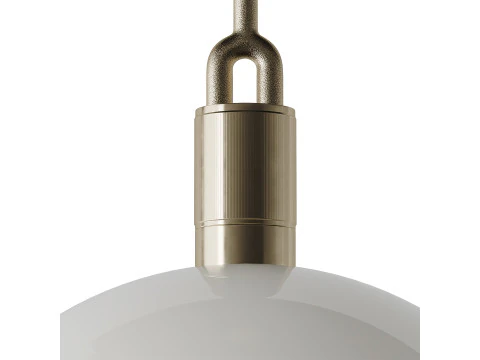 Forked Globe Pendant light 3D Model