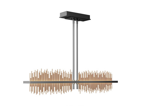 Gossamer Large LED Pendant light 3D Model