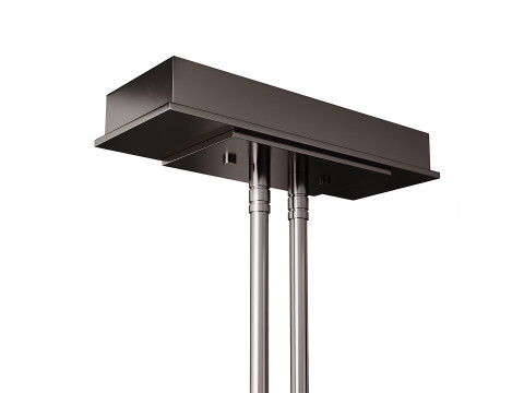 Gossamer Large LED Pendant light 3D Model