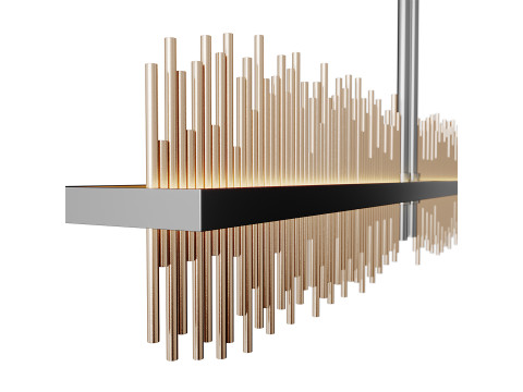 Gossamer Large LED Pendant light 3D Model