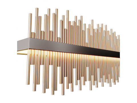 Gossamer Large LED Pendant light 3D Model