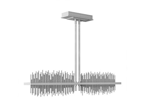 Gossamer Large LED Pendant light 3D Model