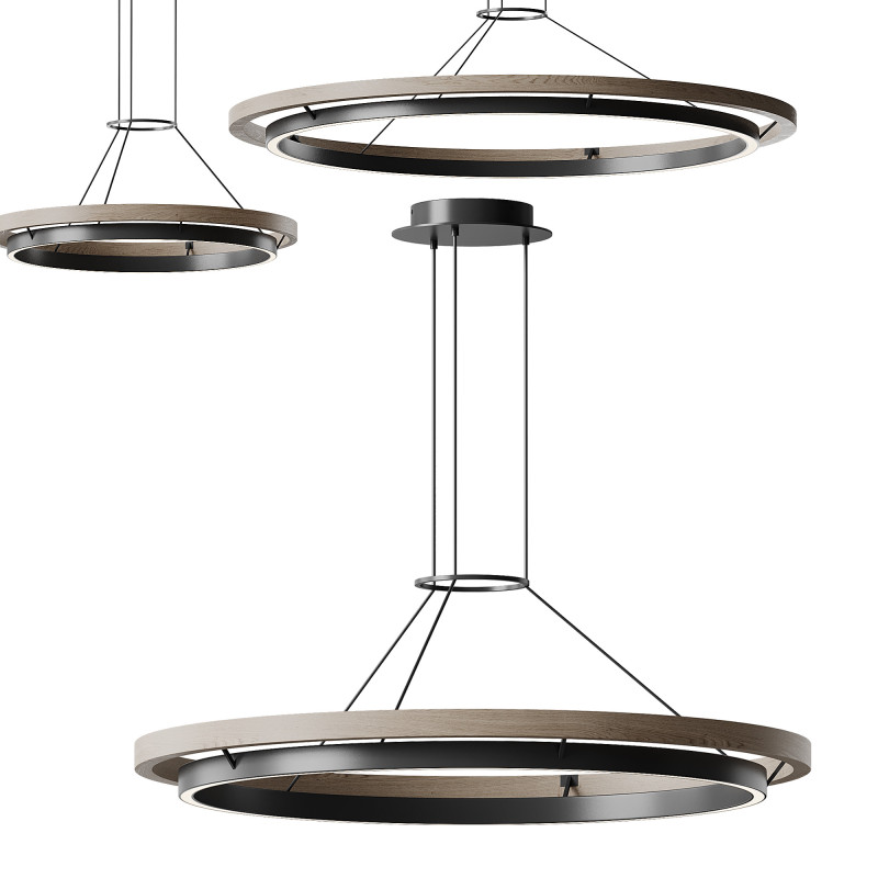 Grace Chandelier 3D Model .c4d .max .obj .3ds .fbx .stl .blend 