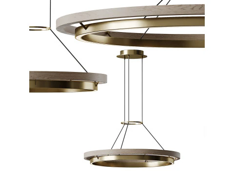 Żyrandol Grace Model 3D